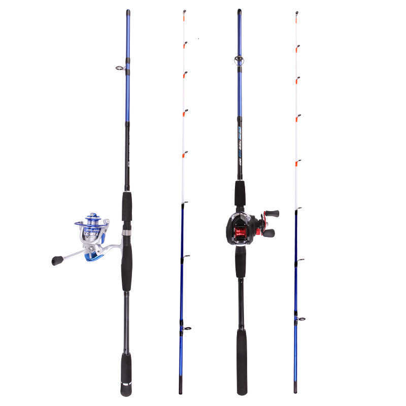 Carbon offshore boat fishing rod soft tail lure rod 1.6/2.1/2.4 meters gun stock straight handle set sea fishing rodT251014