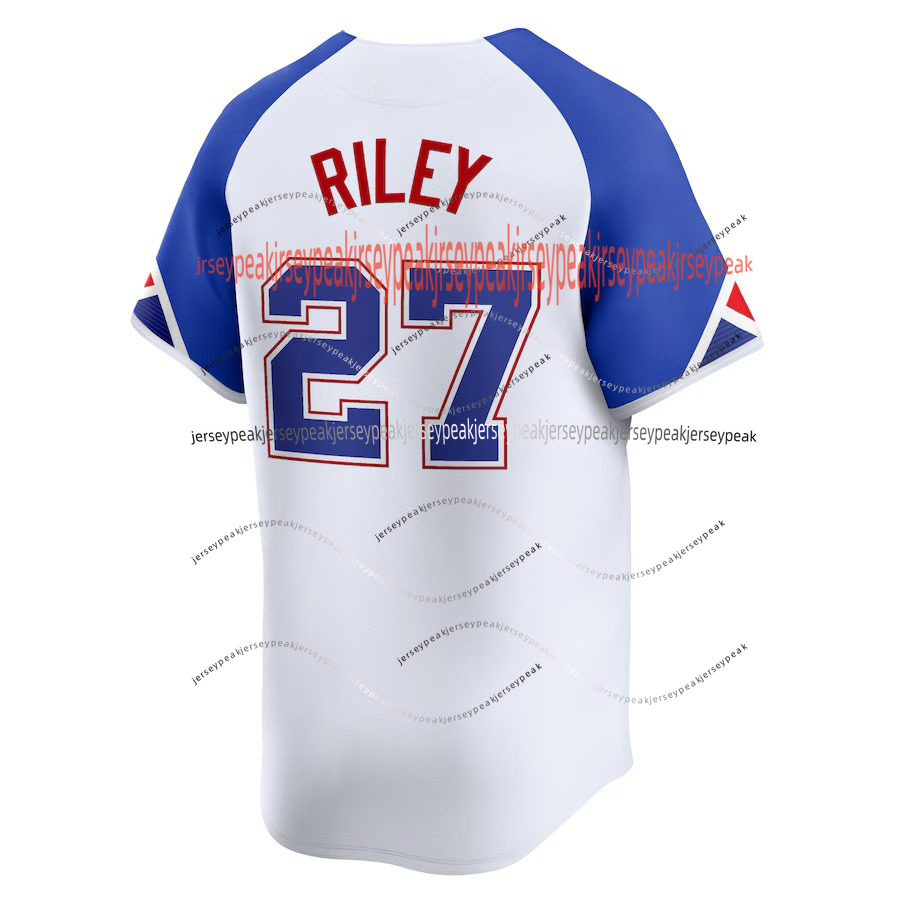 13 Ronald Acuna Jr. 2026 Brave Baseball Jersey Baldwin Albies Olson Riley Harris II Suarez Sale Murphy Hank Aaron Yastrzemski Strider Jones Custom Sti