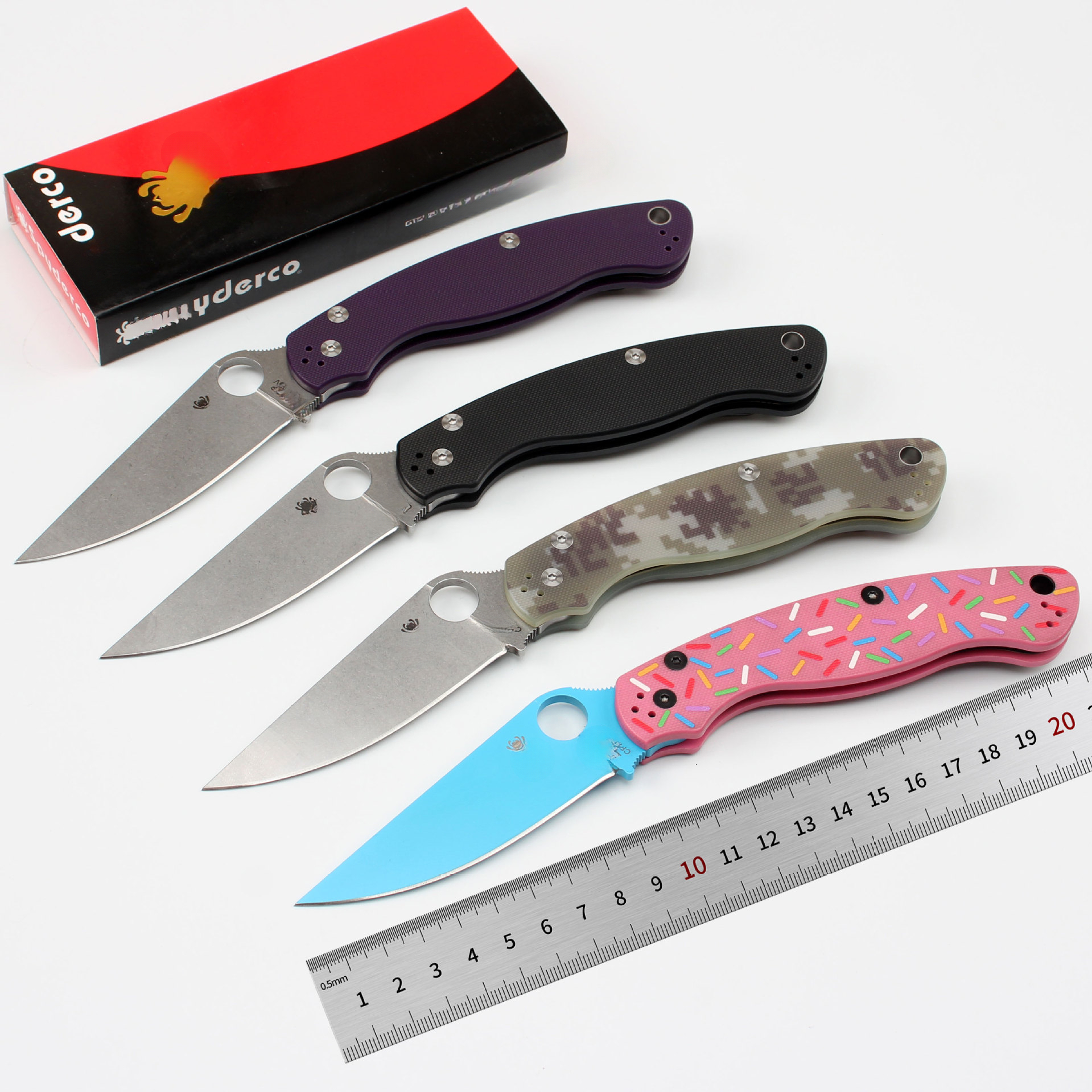 C36 folding knife G10 outdoor wild portable mini survival knife ball bearing