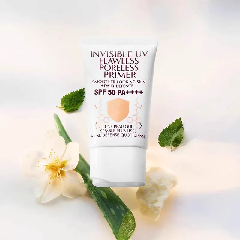 Luxury Face Makeup Foundation Primer PORELESS PRIMER DAILY DEFENCE 60ml Face Foundations Cream Moisturizing Gel Face Skin Base Cosmetics
