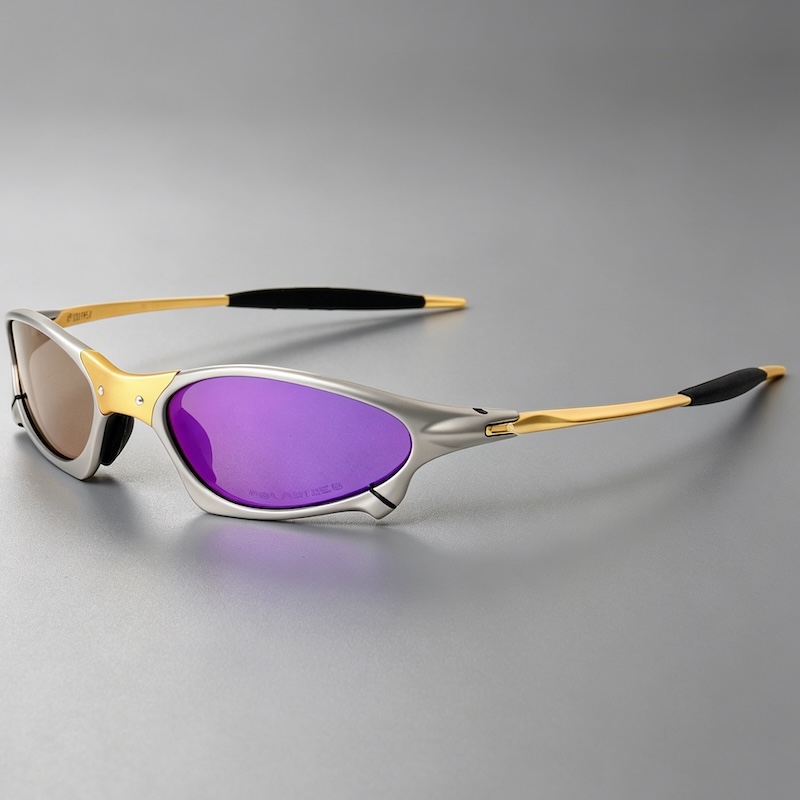Original Polarized Sunglasses Luxury Brand Designer Man Hiking Glasses Fishing Metal Bicycle Goggles Cycling Eyewear Riding Sports Y2K Windproof Outdo