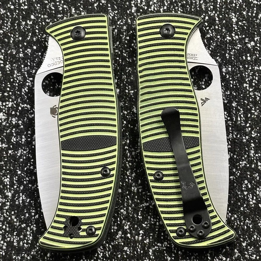 C217GP G10 handle portable outdoor folding for camping, survival, sharp tactical self-defense EDC tool knife