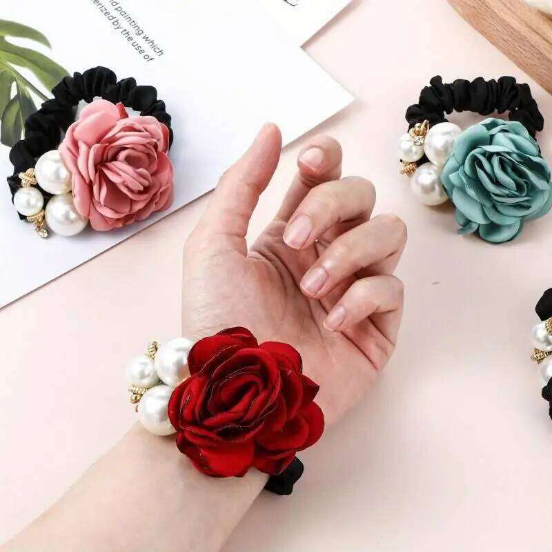 1/4Pcs Hair Accessories for Women Headbands Rings Scrunchies - view 5