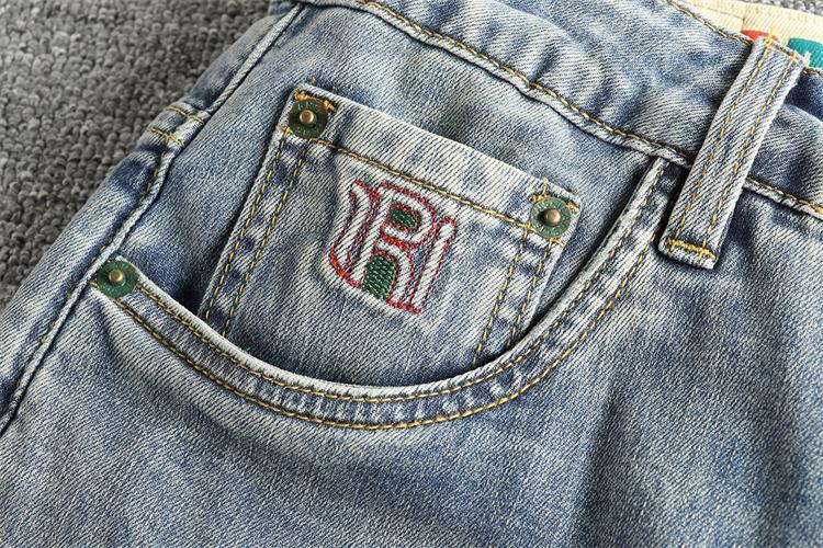 Y2K Gothic Embroidered Jeans Man Clothing Harajuku Casual Vintage Baggy Denim High Waist Wide Leg Trendy Patched Streetwear 250903