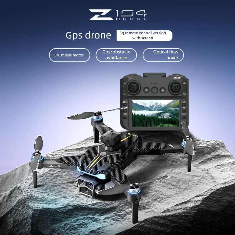 Z Drone GPS Return To Home Function High Definition Aerial Photography With Screen Obstacle Avoidance Electronically Controlled Remote Control Airplan