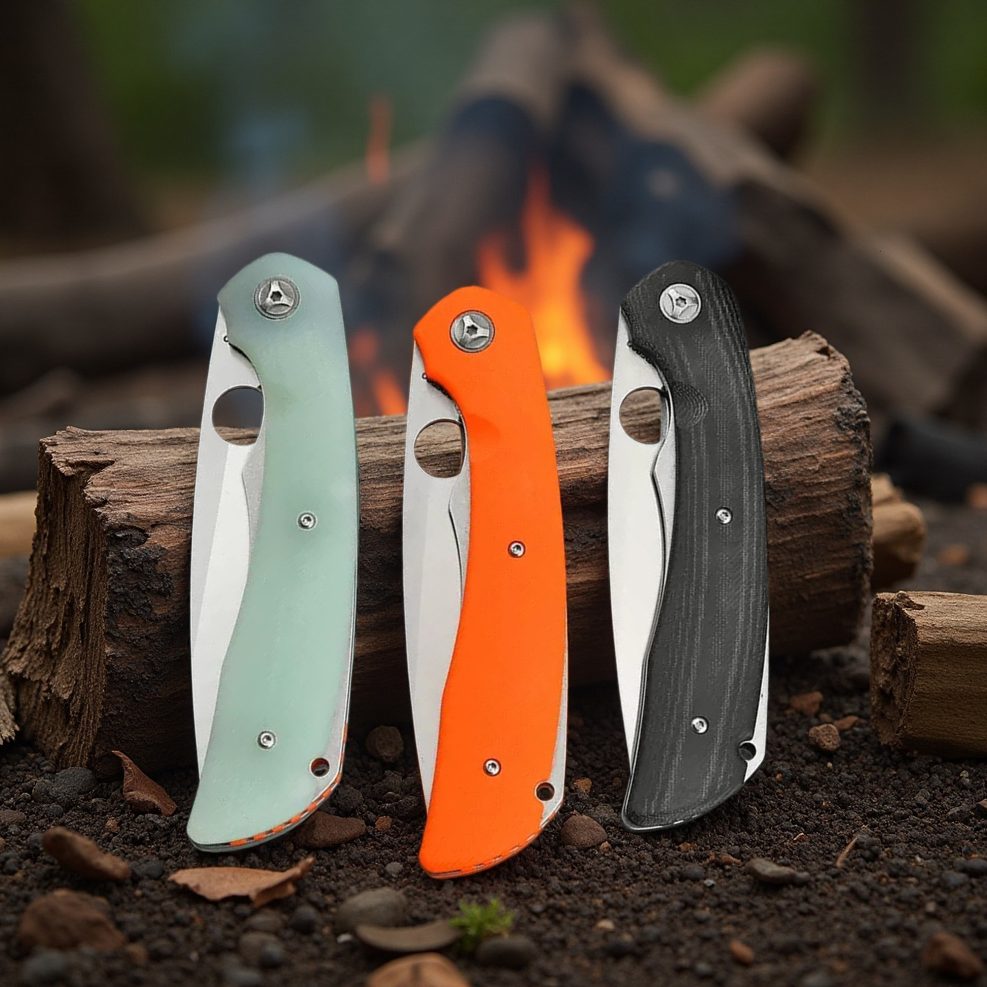 C239 D2 steel sharp folding knife G10 handle high hardness fruit knife