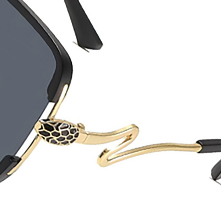Luxury brand designer glasses New squareframe polarized sunglasses for women highend largeframe with unique temple design retro sunglasses simple and 