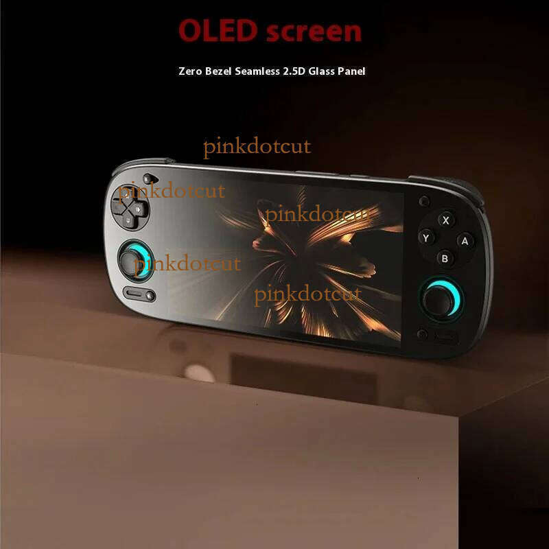 Retroid Pocket 5 Handheld Game Console 5.5'' AMOLED Screen Android13 Joystick RGB Lighting Effect Active Cooling Video Games