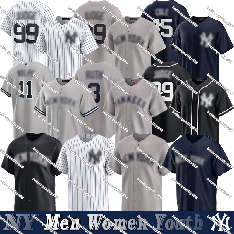 Yankees Jersey Aaron Judge Baseball Jerseys Anthony Volpe Austin Wells Derek Jeter Jersey Cody Bellinger Ben Rice DJ LeMahieu Giancarlo Stanton Max Fried