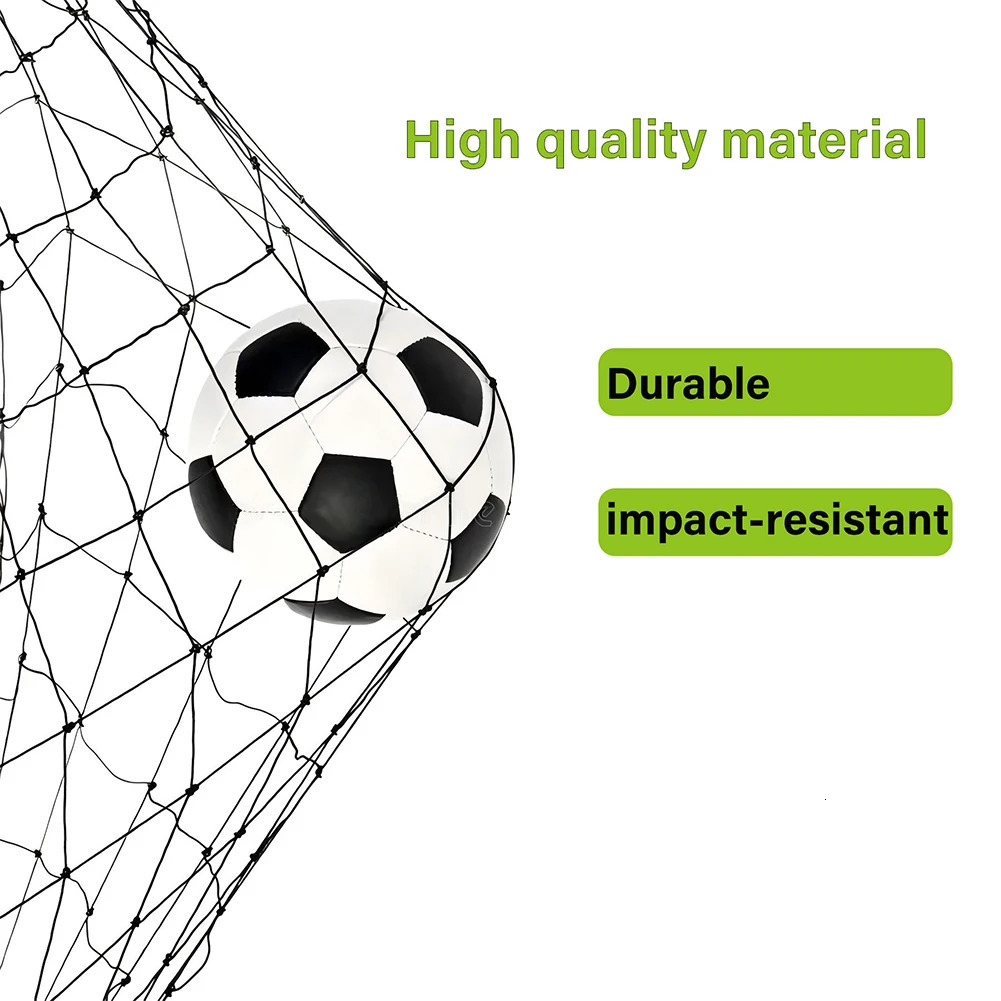 Soccer Backstop Net Soccer Practice Sports Netting Sports Netting Barrier for Backyard Soccer Training 260428