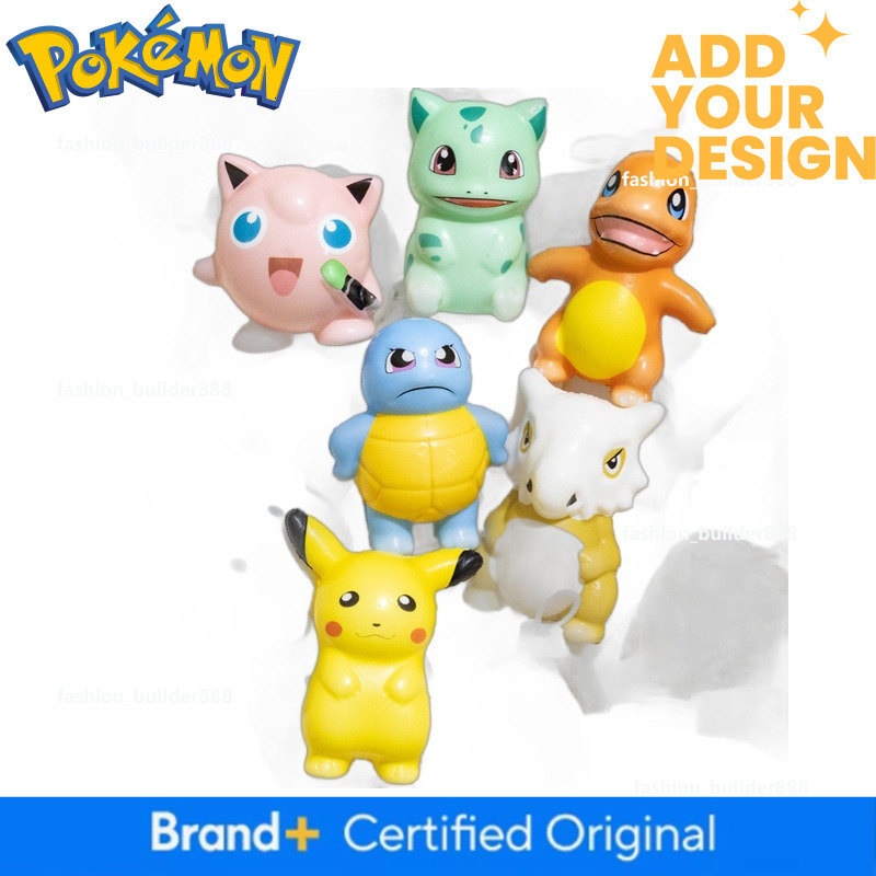 Pokemon Doll Authentic Pokemon Slow-Rebound Stress-Relief Squishy Toys For Children, Wholesale Decorative Items, Street Vendor Figurines, Trendy Colle