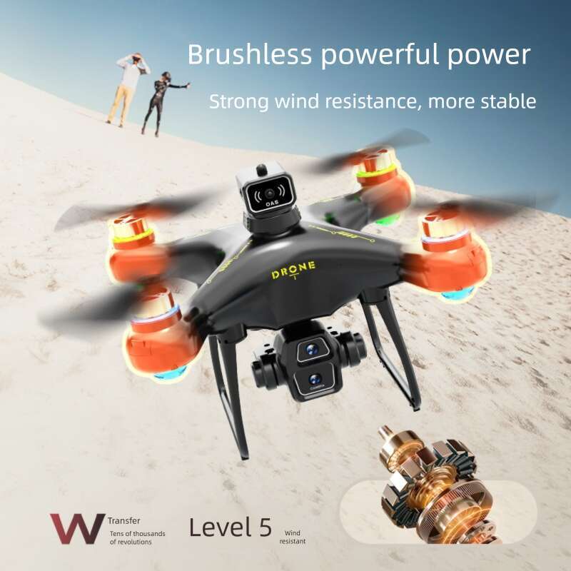 Famous Brand New Product S With Large Screen Brushless Drone Aerial Photography HD K Long Endurance Remote Control Aircraft CKS