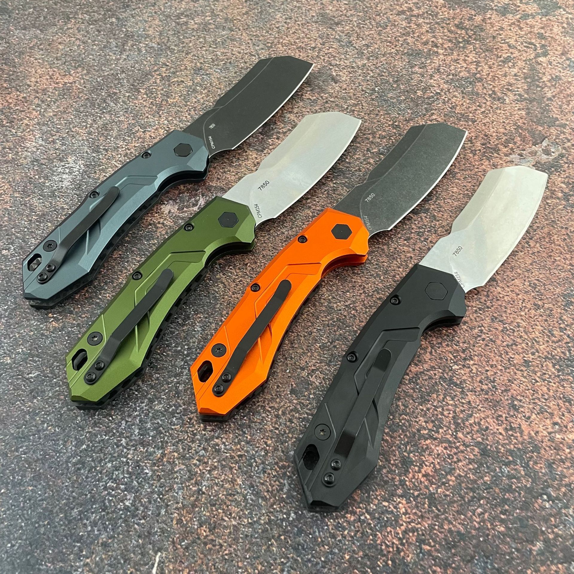 7850 Pocket folding knife, folding fruit knife, suitable for camping, fishing, hiking, outdoor activities and home decoration