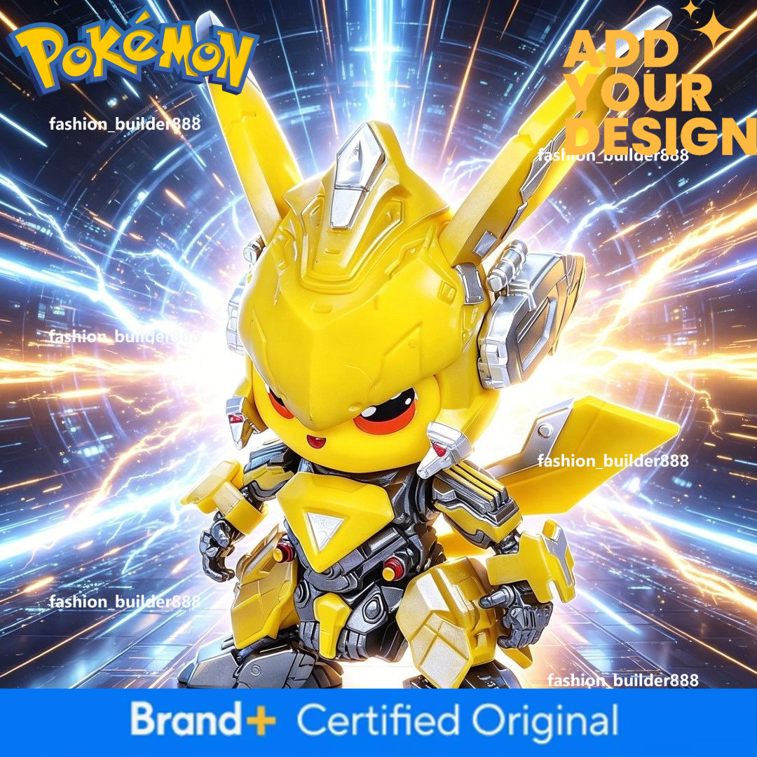 Pokemon Doll Cosplay Bumblebee Mecha Pikachu Figure Pokemon Trendy Toy GK Model Peripheral Decorations Wholesale Hot Sell - view 3