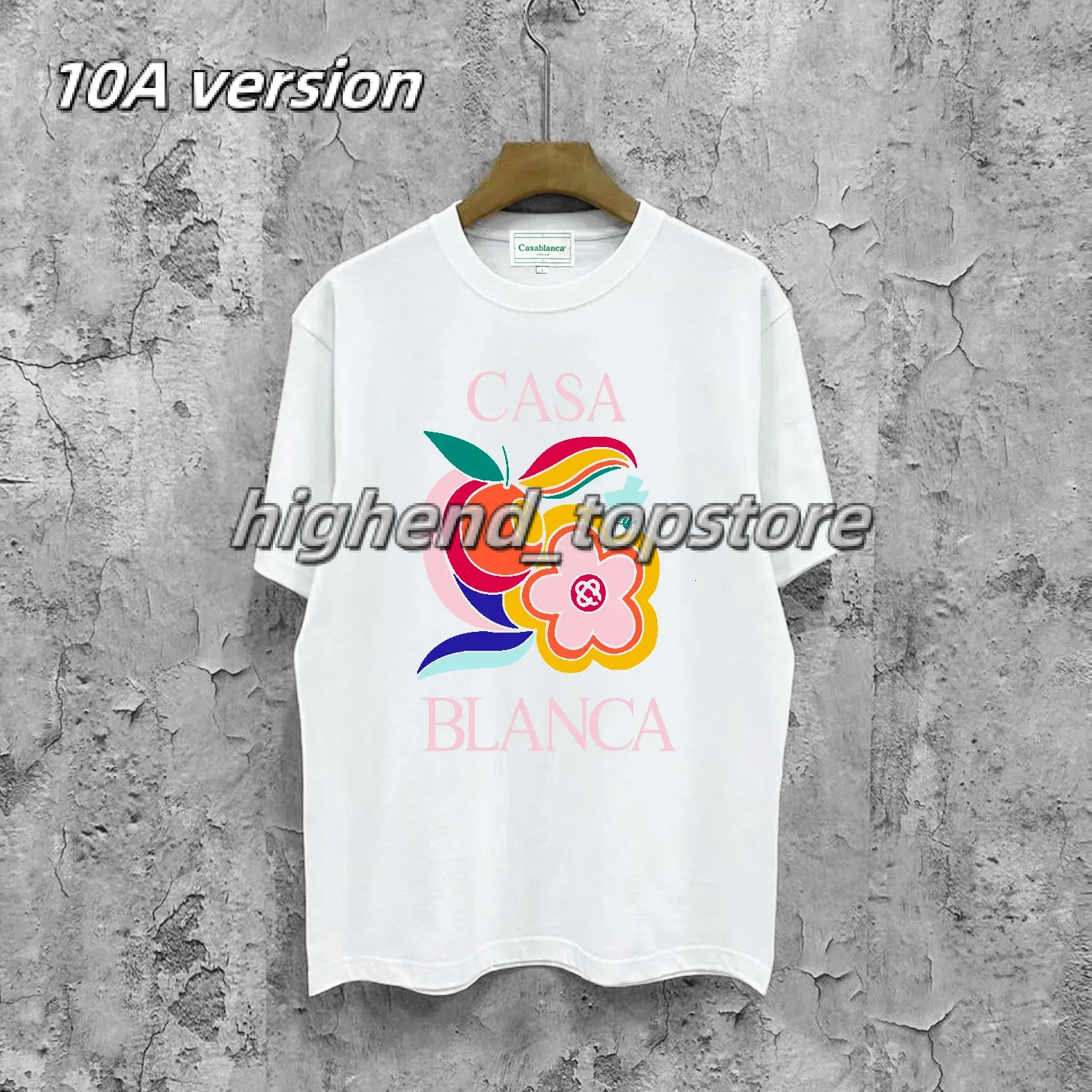 Designer casablancamen T Shirts High Quality Fashion casablancalys Short Sleeve Camicia Luxury Mens Women Casual Casablancamen Clothing Tee Top Clothes ecc