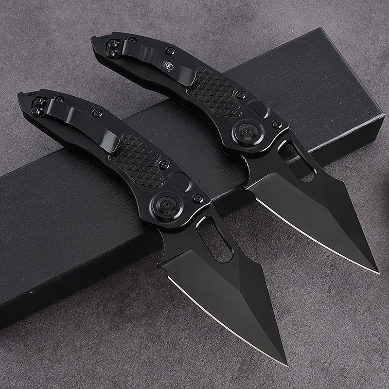 Portable Folding Camping Outdoor Pocket Knife Aluminium Alloy Handle Hunting Survival Tactical Fruit Utility Knives EDC Tools