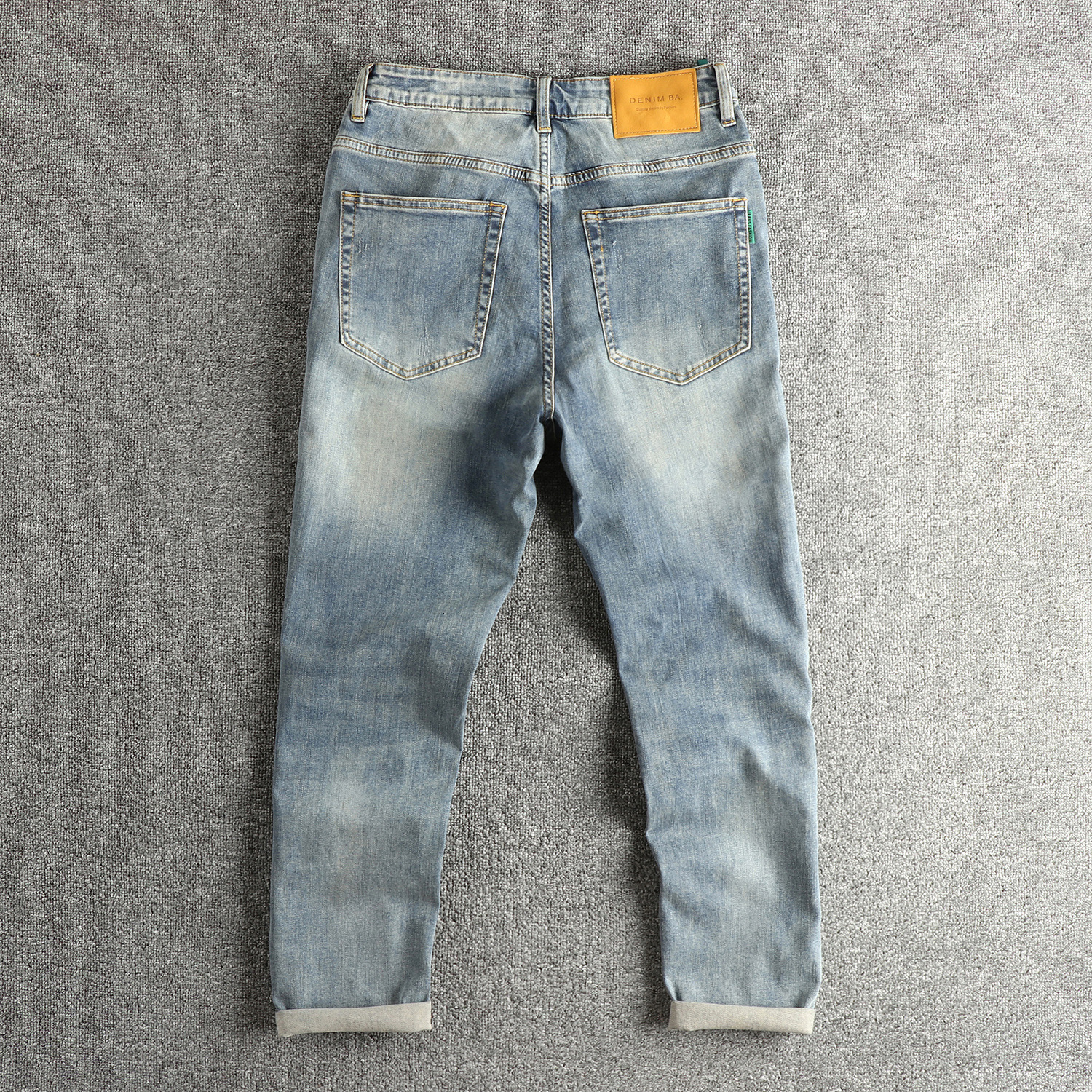 Y2K Gothic Embroidered Jeans Man Clothing Harajuku Casual Vintage Baggy Denim High Waist Wide Leg Trendy Patched Streetwear 250903