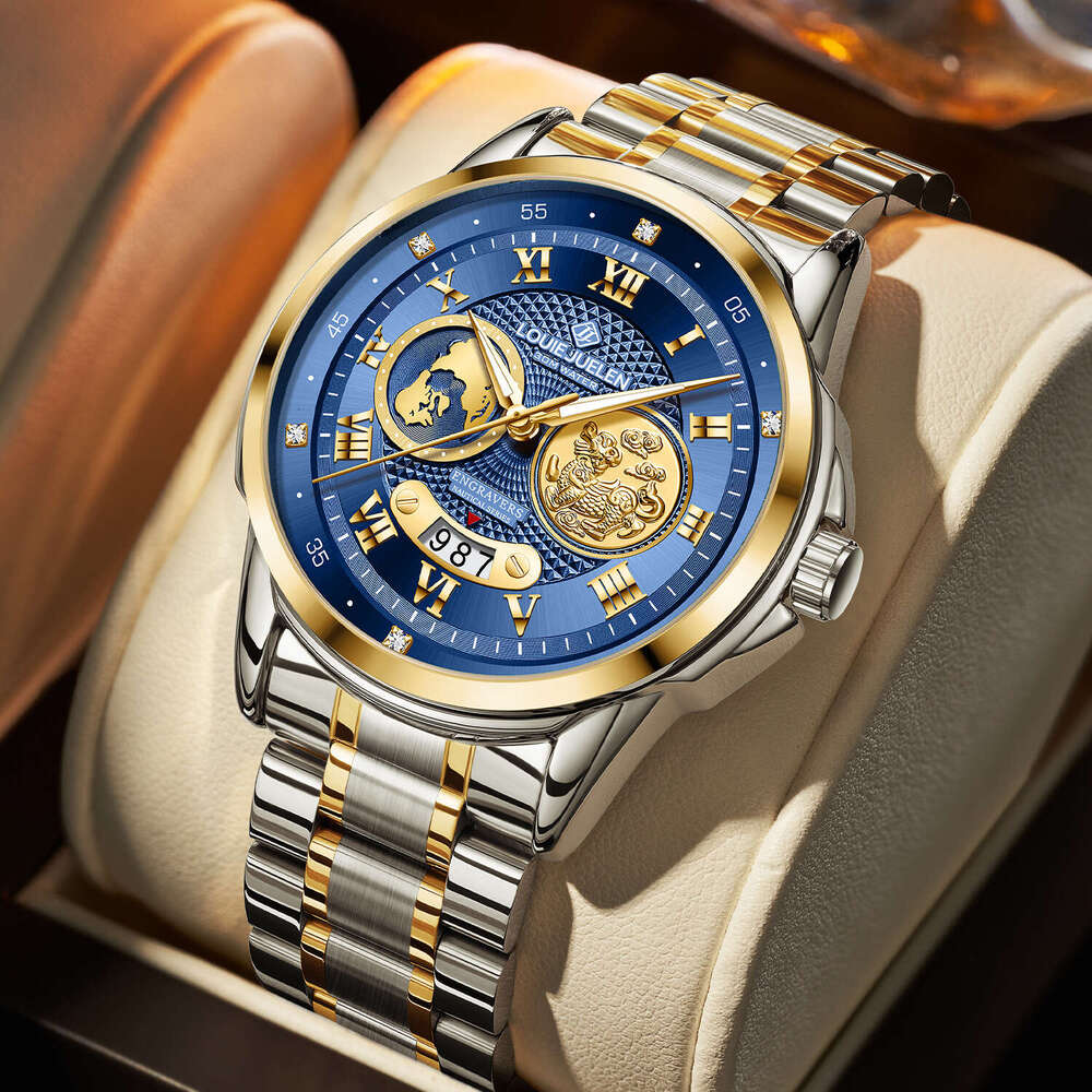 New Fashionable Men's Digital Quartz Watch for Foreign Trade Wholesale - Japan and Korean Style - view 4