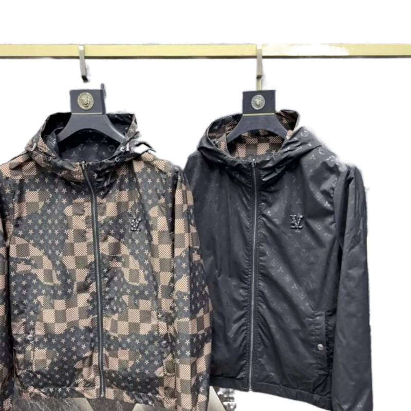 2026 Spring New European Fashion Brand Men's Hooded Double-Sided Jacket, Stylish And Versatile Casual Coat - view 6