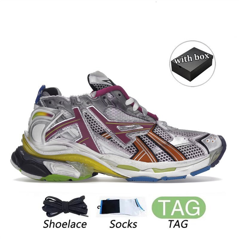 Designer Track LED Runners 75 70 30 Shoes Mens Womens Runner 3 7 White Blue Orange Triple Black Colorful Heels Office Tracks Plate-forme Shoe Light Tr