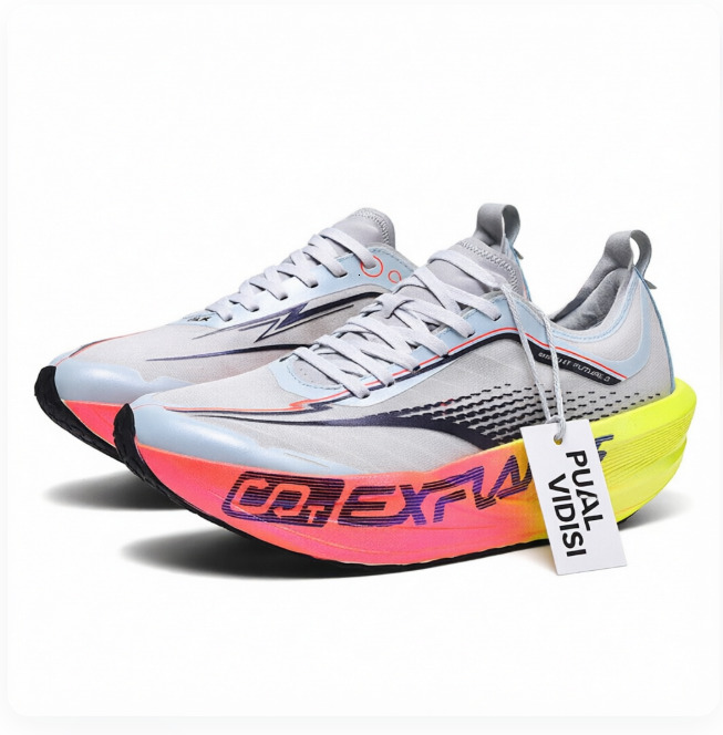 Women and Mens Professional Carbon Plate Racing Running Shoes Lightweight Breathable Marathon Trainers
