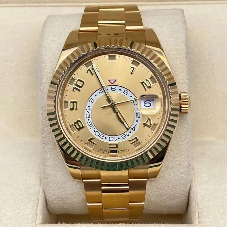 Mens Watch top Mens Automatic Mechanical Movement Small Dial Sapphire Calendar 41mm Fashion
