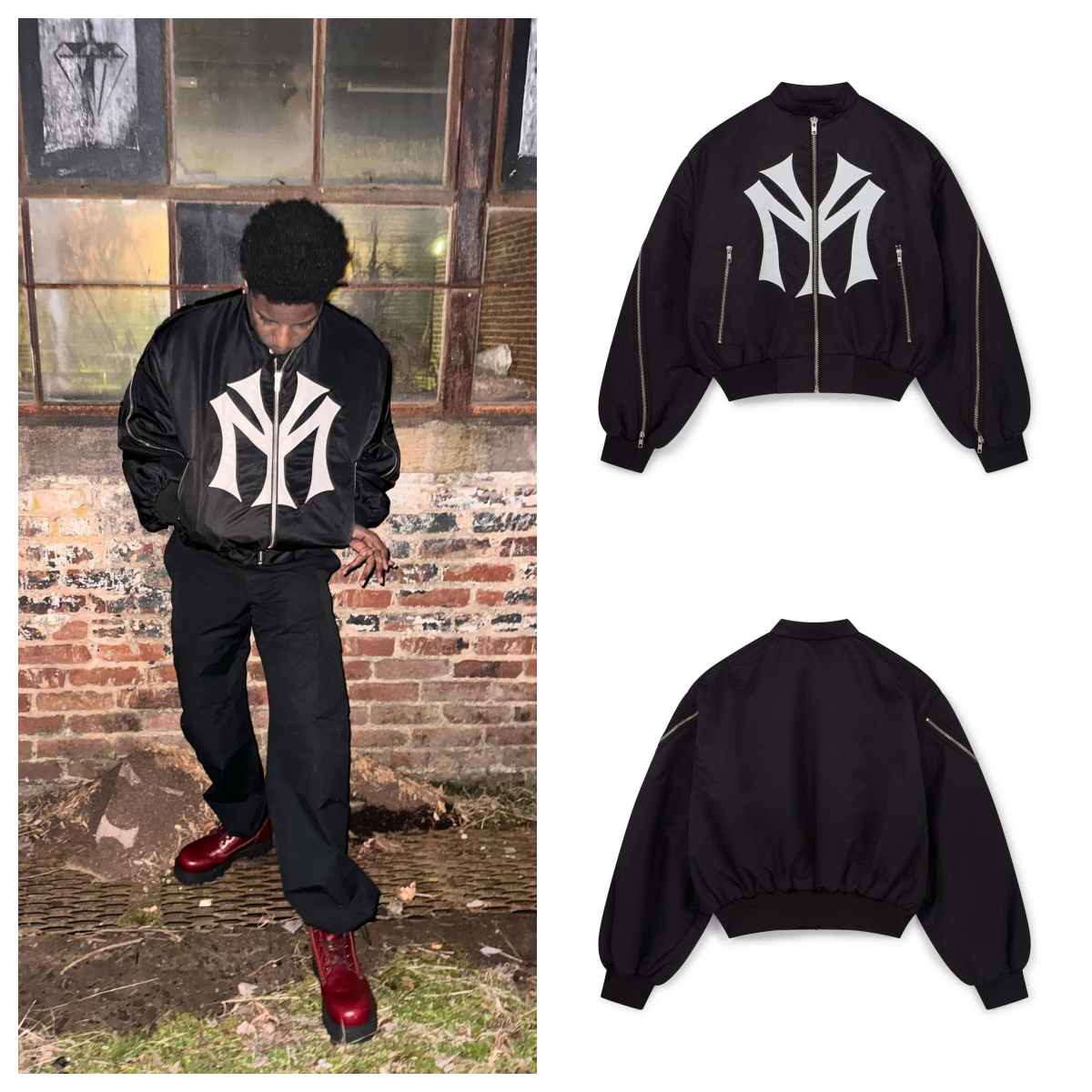 Men's Jackets High-quality Genuine Air Force Pilot Full Zip Casual Black Star Windbreaker Jacket Men Women Sunscreen Overcoat