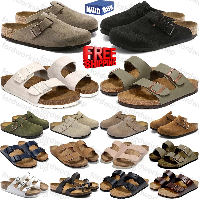 Designer birkenstockksandal birkenstockkclog berkinstok birkinstok sandals Boston slides clogs slippers sliders shoes sandles for mens womens d h gate