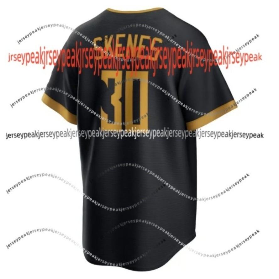 Personalized custom 30 Skenes City Connect Baseball Jersey Griffin Roberto Clemente Embroidery Breathable Polyester Sweatshirt Casual Wear 33