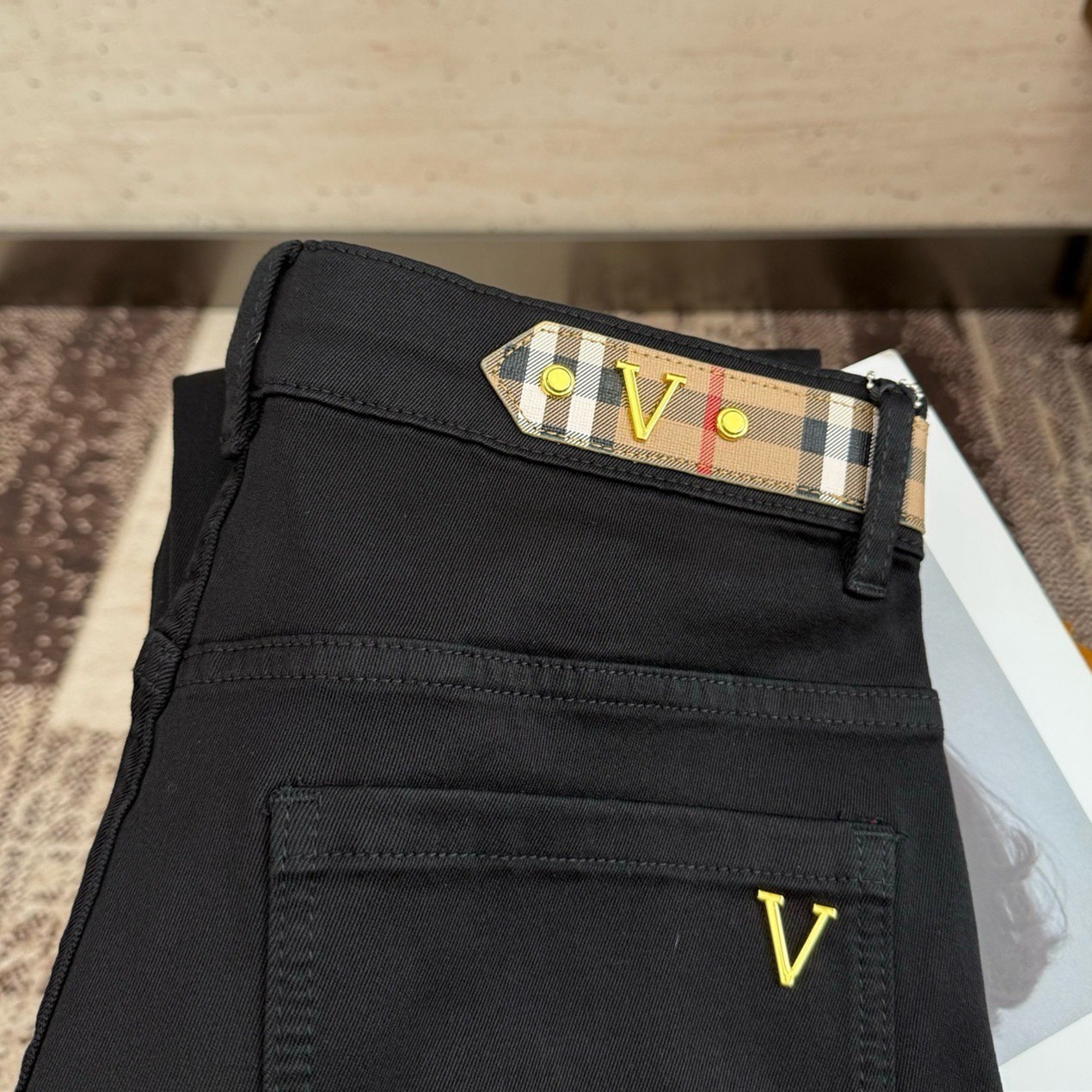 Light Luxury Designer Jeans Men's Classic New Black Elastic Slim Fit Small Leg Lyocell Pants Fashionable Casual Versatile Comfortable Breathable