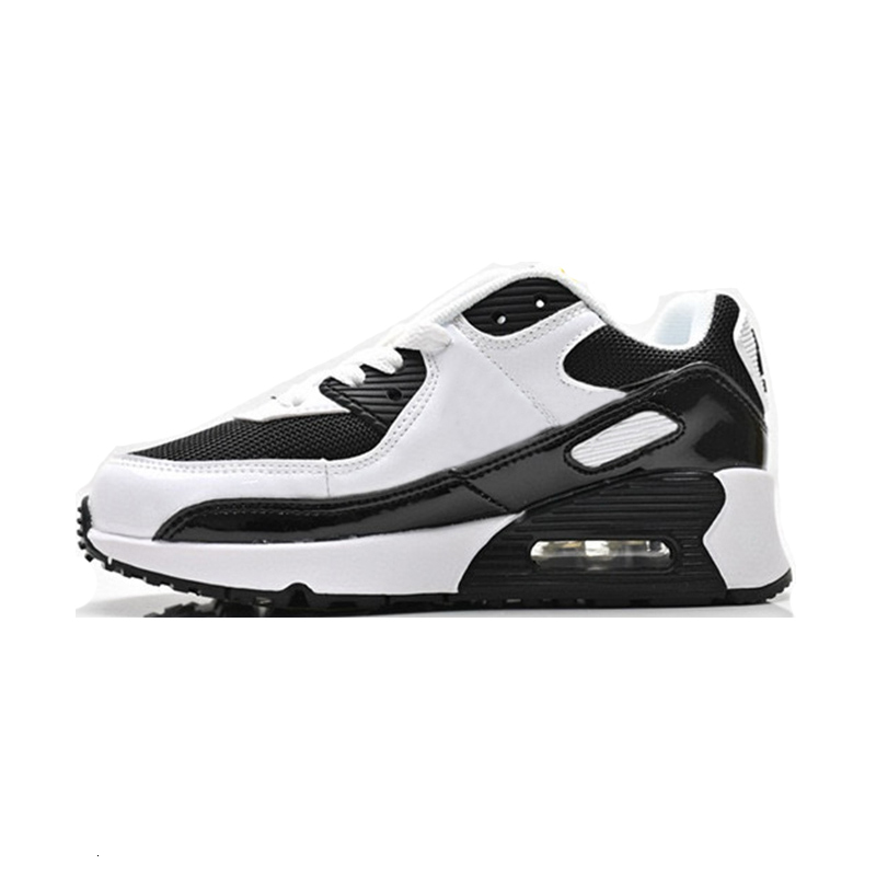 Designer 90s Kids Shoes Baby Toddler Classic 90 Brand Kids Black White Green Pink Red Children Boy and Gril Sport Sneakers Outdoor Sports EUR 28-35