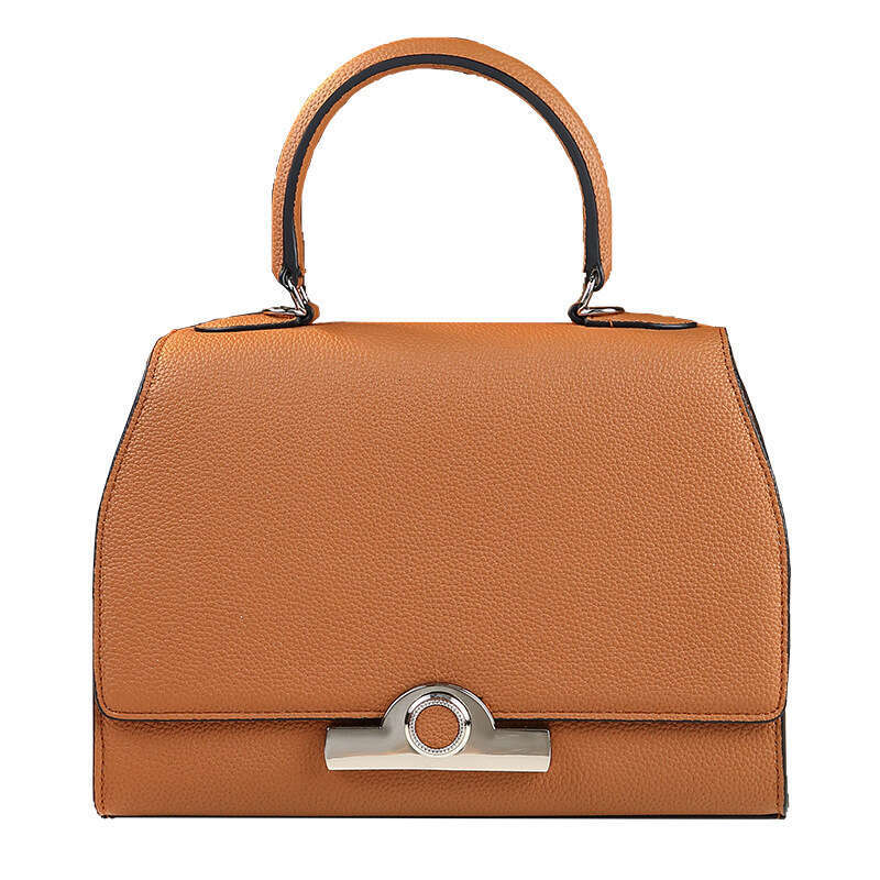 Light Luxury Women S New Fashion Retro Round Buckle Bag Single Shoulder Handbag Versatile For Daily Use Crossbody SENYY