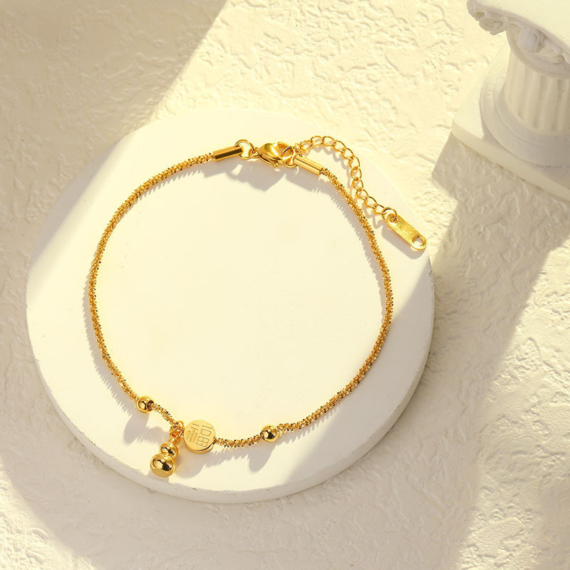 Monaco anklet chain womens anklet copper material electroplated mns anklet 251215
