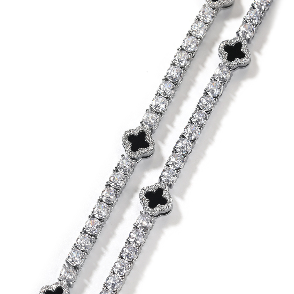 Designer Jewelry tennis chain necklace for women exquisite and sophisticated collarbone chain accessory new summer product Luxury brand accessories - view 6