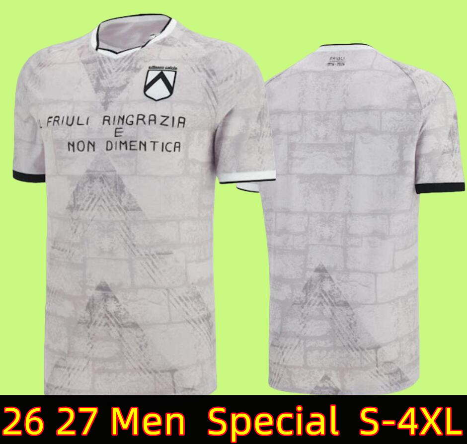 26 27 Udinese Special Soccer Jerseys ARIZALA DAVIS ZANIOLO ATTA BUKSA PIOTROWSKI KARLSTROM EKKELENKAMP MILLER men ocks sets Football shirts Calcio IKER BRAVO
