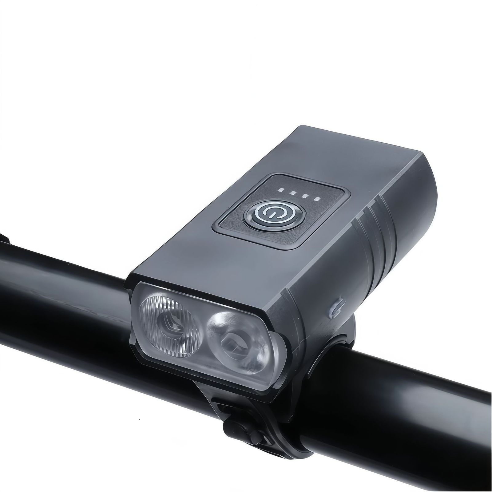 New multifunctional bicycle light strong light for night riding USB rechargeable outdoor cycling mountain bike lighting 240307