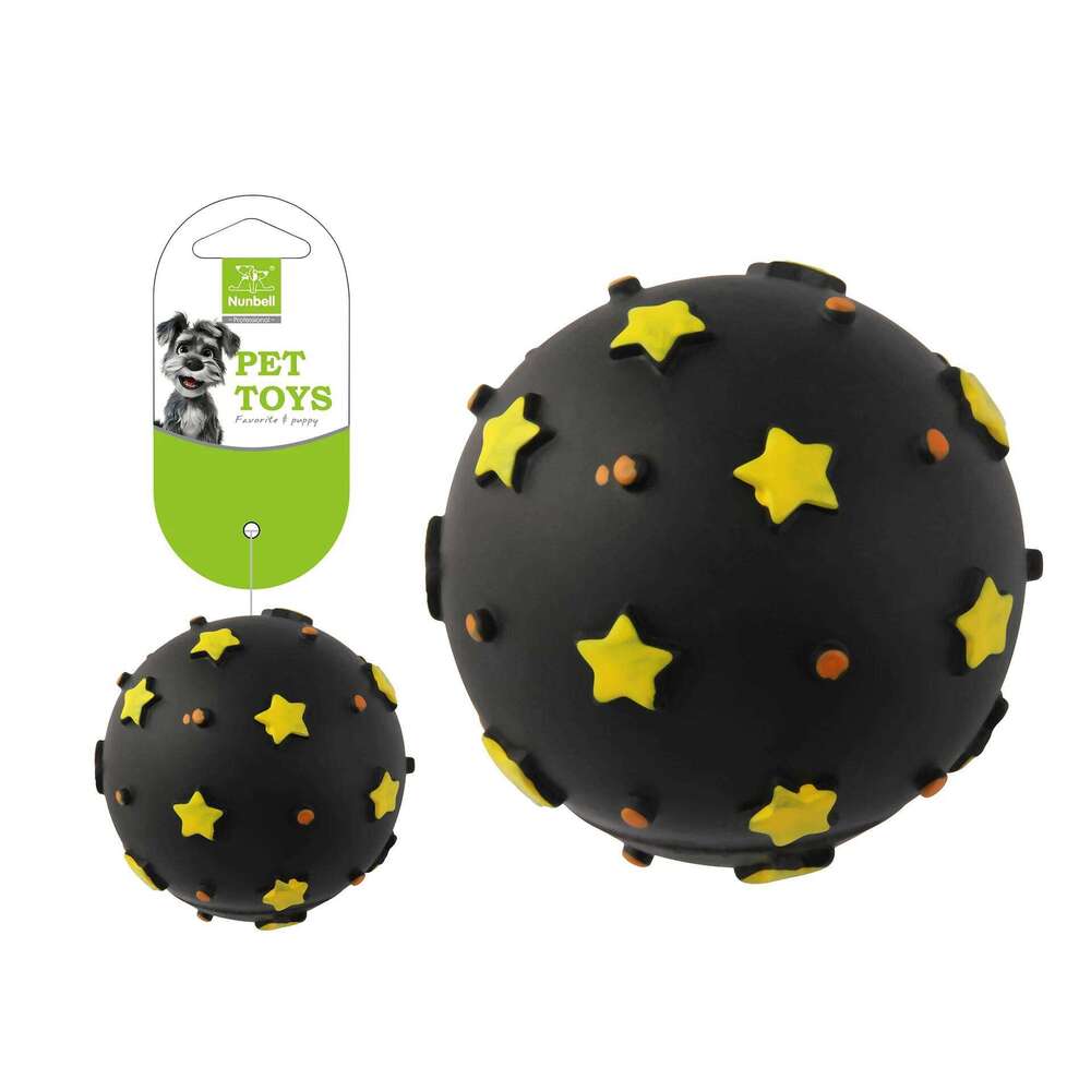 Squeaky Dog Ball Durable Chew for Teeth Cleaning & Grinding Boredom Relief Interactive Training Pet Toy - view 4