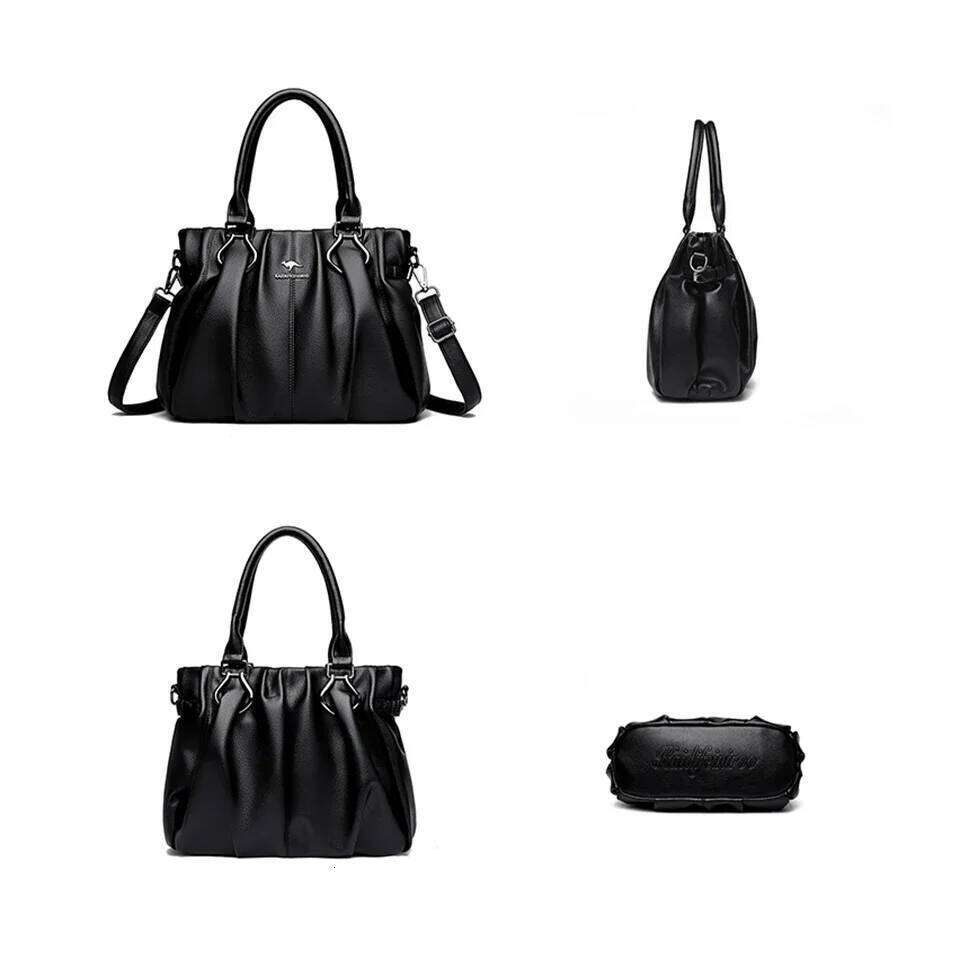 Genuine Casual Tote Bag Luxury Handbags For Women Designer Purses And Handbag High Quality Soft Leather Commuting Hand Bags SENYY
