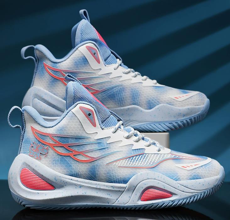 Designer Practical basketball shoes casual sports running shoes teenagers' primary and secondary school students' cement floor anti slip men