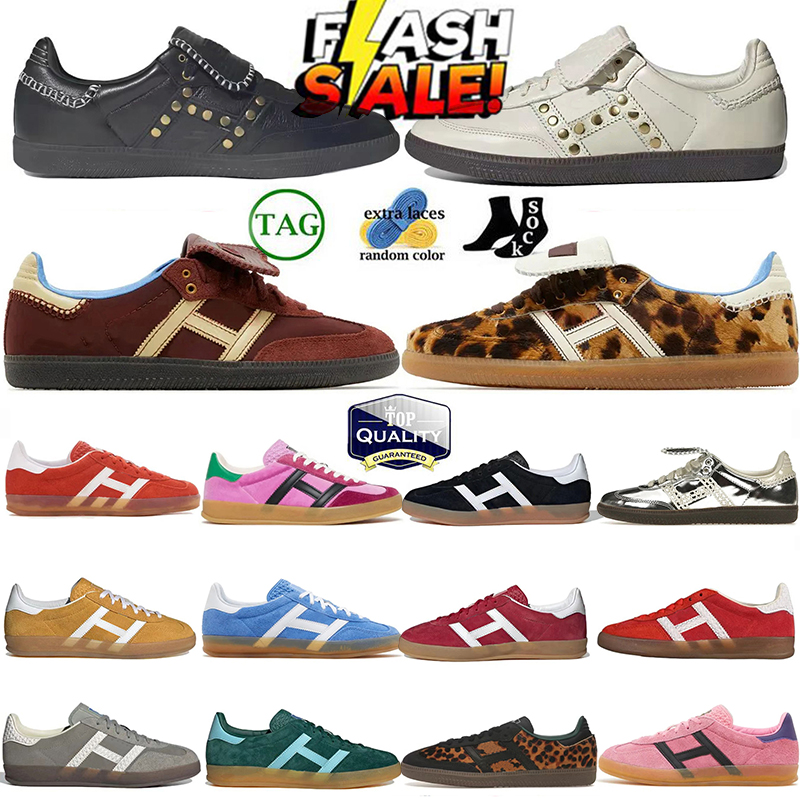 2026 Handball 00s Bad Bunny Rojo Designer men Casual Shoes Bad Bunny Studded Pack Black White Pony leopard Men Women running shoes og sneakers size 36-45