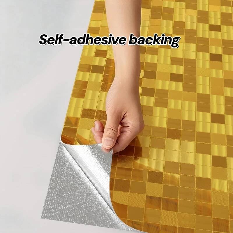 Luxury Peel And Stick Panel Self Adhesive Gold Striped Wallpaper For Living Room Bedroom Accent Wall Home Decor Renovation