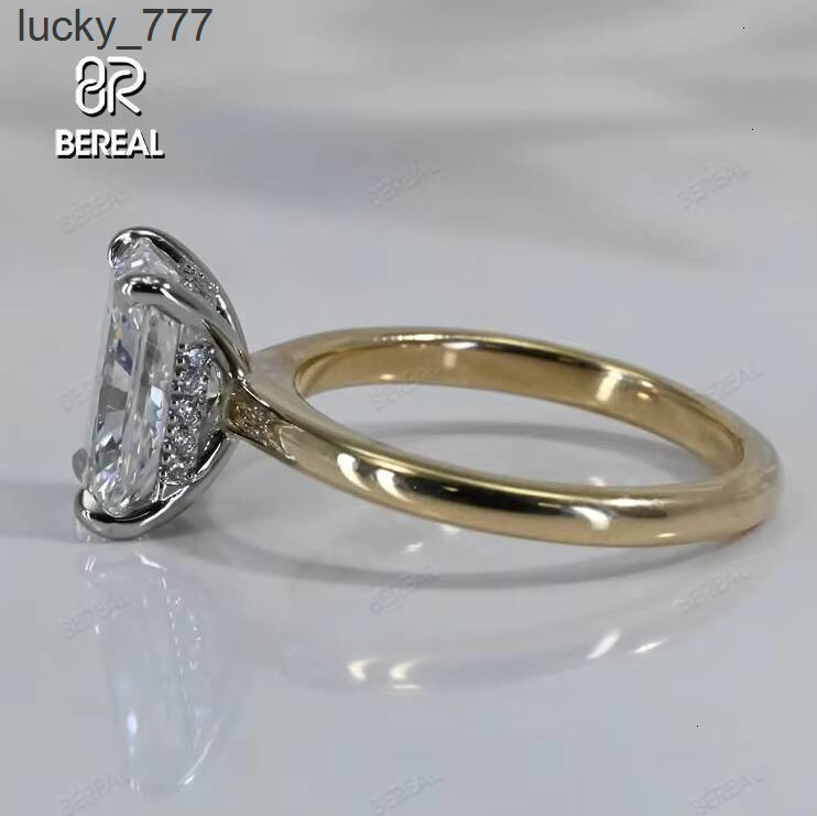 Platinum Head Solitaire Ring IGI Certified Radiant Cut Vvs Lab Grown Diamond 10K 14K 18K Gold Engagement Rings Popular Jewelry