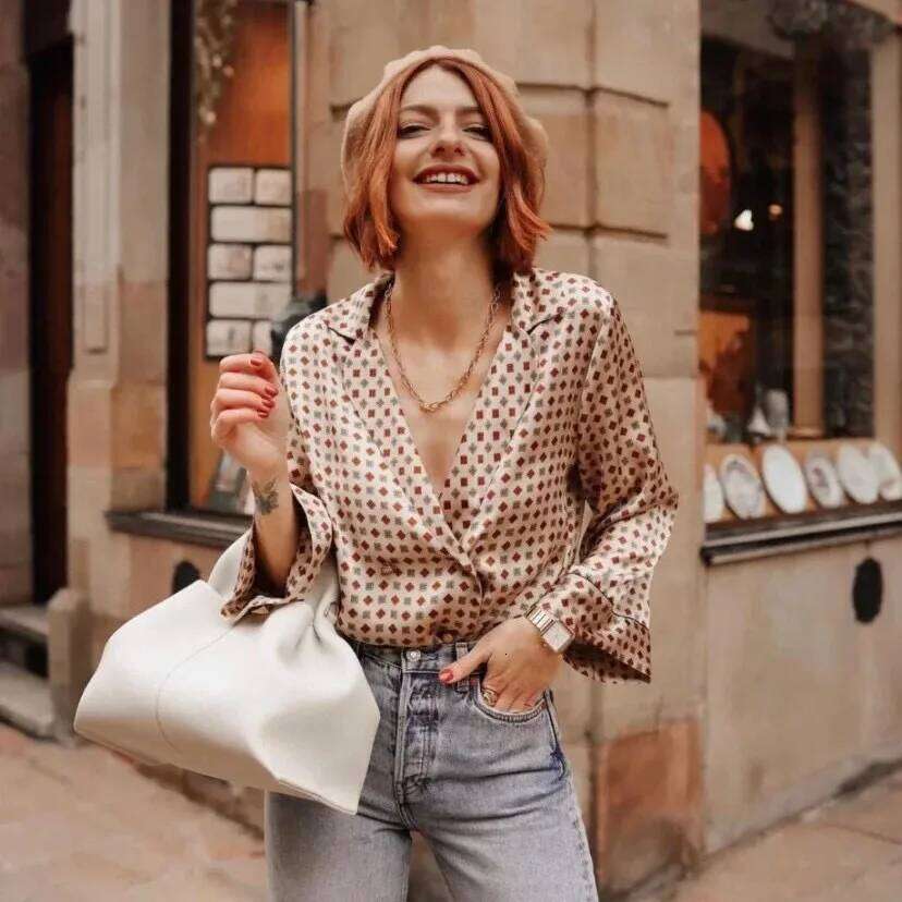 Pol Cloud Bag Niche Light Luxury French Leather Handbag One Shoulder Crossbody Fashion Women