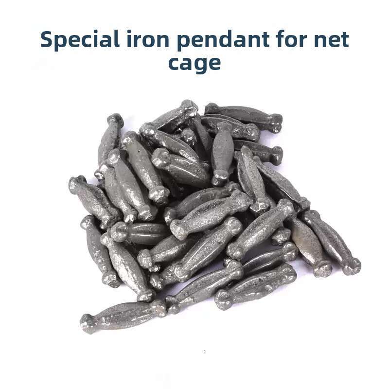 Heavy Duty Fishing Net Weights & Cast Net Lead Sinks - Iron Sinkers for Shrimp Traps, Gill Nets & Crab Pots