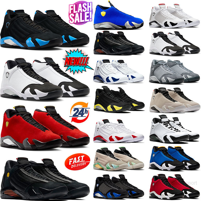 Black Toe University Blue 14 14s men basketball shoes women Last Shot Desert Sand Winterized Candy Cane Hyper Royal mens trainers outdoor sneakers