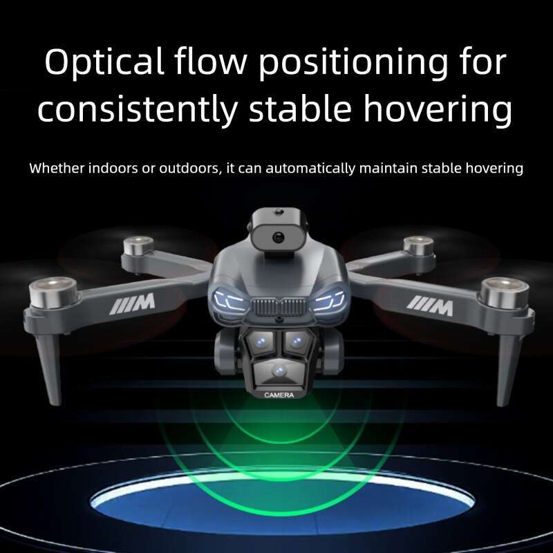 S183 Foldable Drone 4K HD Dual Camera Intelligent Obstacle Avoidance Optical Flow Positioning Windproof Long Endurance RC Quadcopter Toy CKS