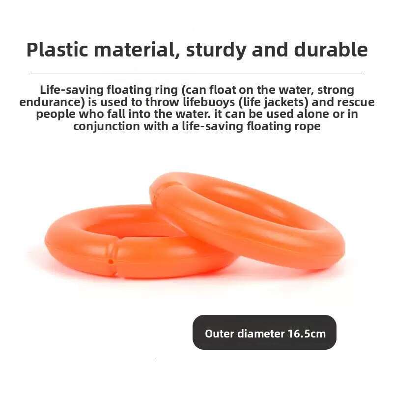 Plastic Lifebuoy Wristband - Portable Floating Safety Rope for Swimming & Water Sports