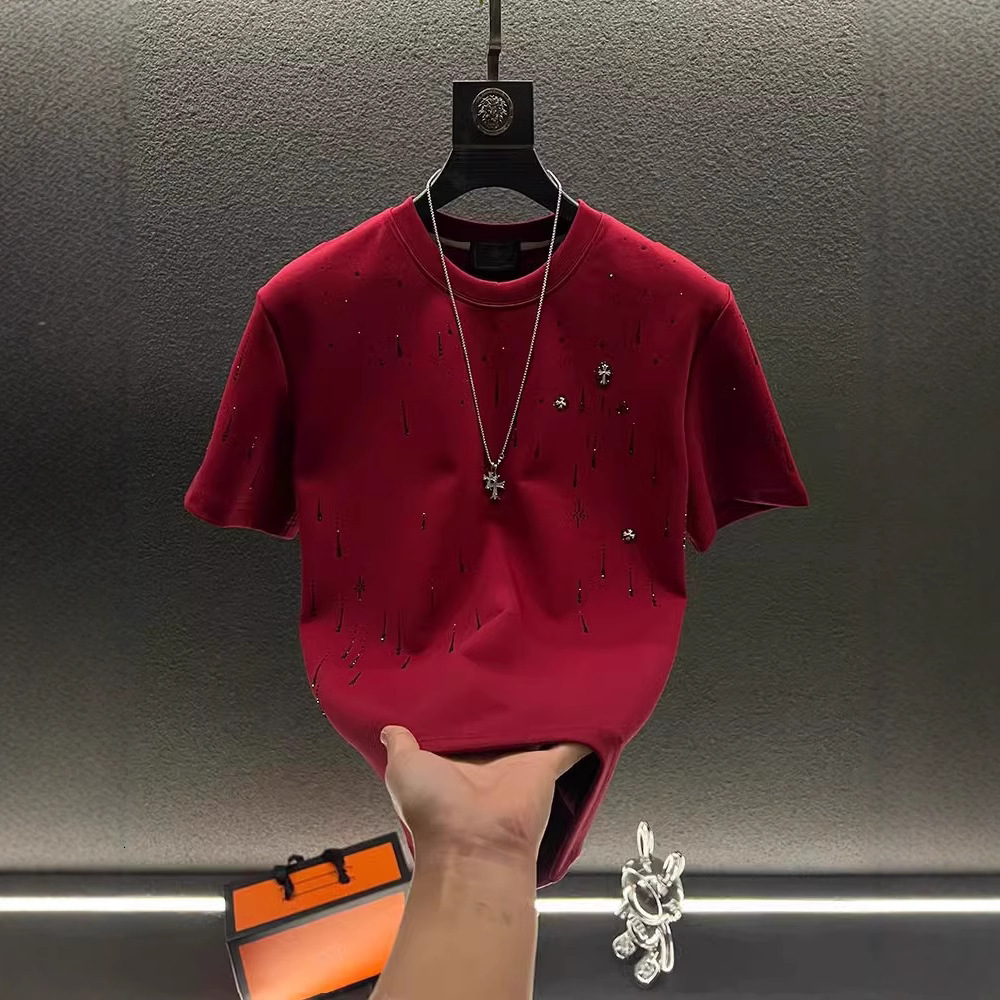 T Shirts For Men Designer Oversized Tee Shirt Homme Summer Y2k Graphic Tee Sporty Style Sweatshirt Breathable Fashion Essential Clothes