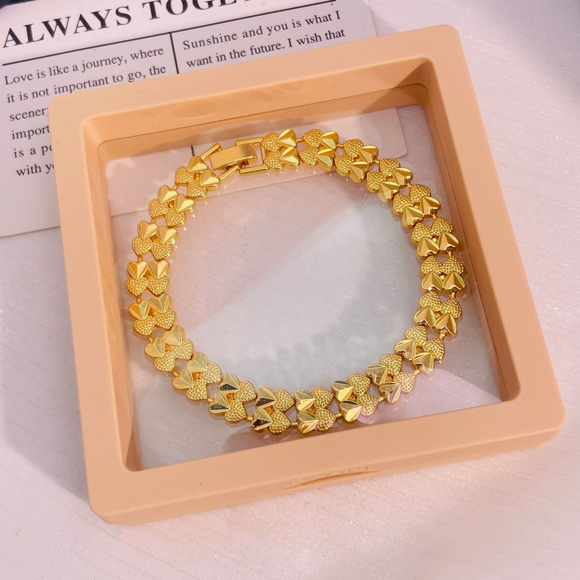 Designer Jewelry Bestseller gold Women Yellow Bracelet gold FortuneBringing Vintage Hand Jewelry Wholesale Luxury brand accessories