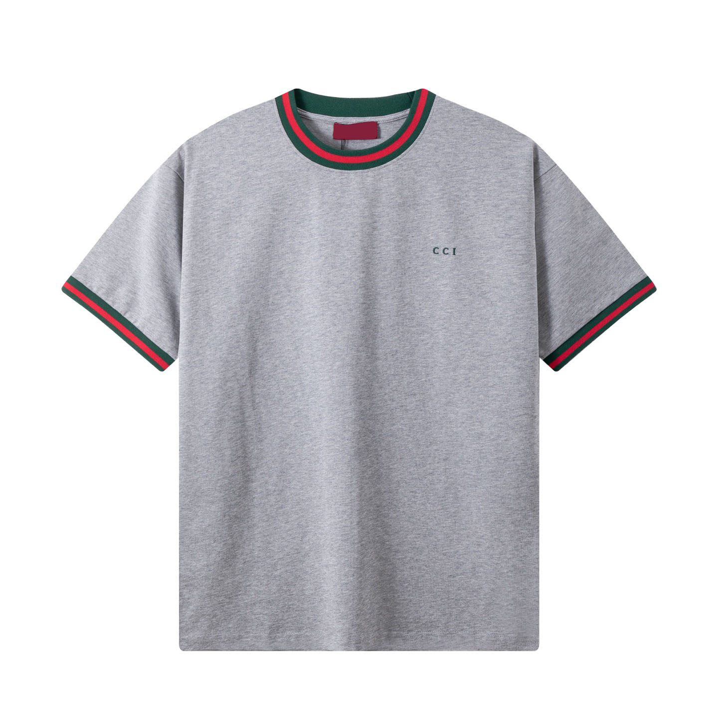 Men's Plus Tees & Polos t-shirts Round neck embroidered and printed polar style summer wear with street pure cotton 345yh